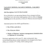 Kirua Kibirichia SACCO