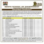 Kenya School of Government (KSG)