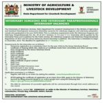 The Ministry of Agriculture & Livestock Development - State Department for Livestock Development